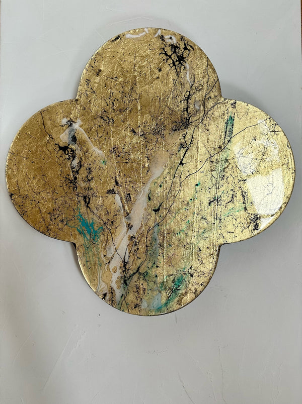 Shades of Turquoise - Quartrefoil